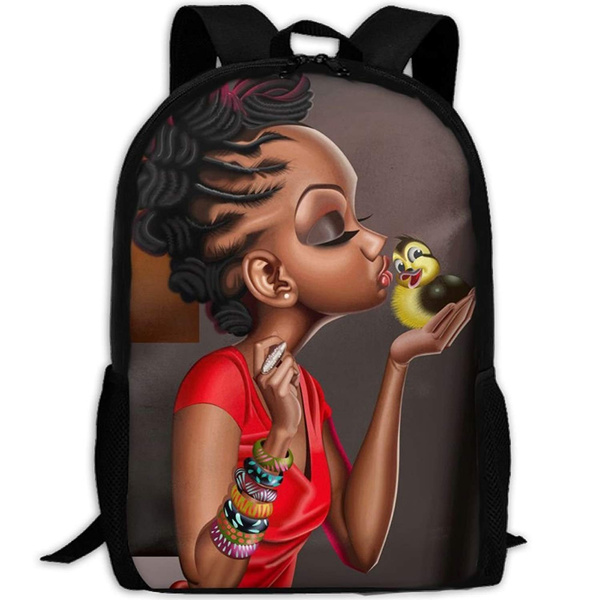 Girls Black School Bags