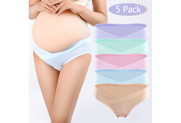 5PCS/Set 5 Colors Intimate Portal Women Under The Bump Maternity