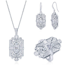 925 sterling silver necklace, woman fashion, DIAMOND, art