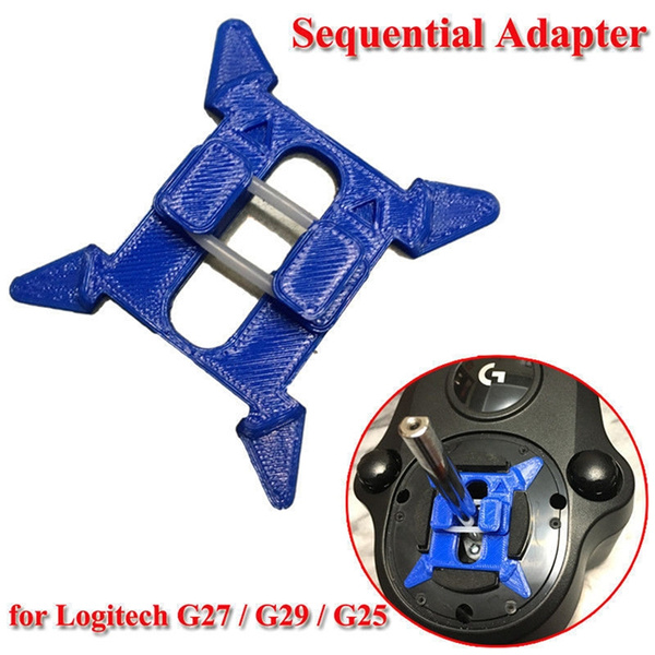 Black / Blue Sequential Adapter Pad for Logitech G27 G29 G920 G25 Gear  Shift Adapter