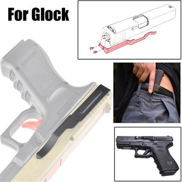 Gun Belt Clip Holster Fit Glock Models 17 19 22 23 24 25 26 27 28 30 31 32 33 34
