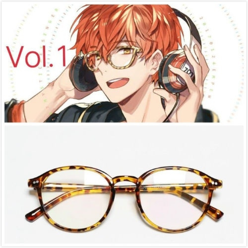 Game Mystic Messenger 707 Luciel Choi Eye Glasses Eyeglasses  Frame Cosplay Be 