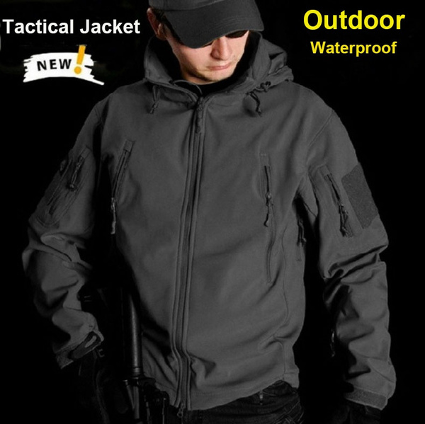 military tactical waterproof jacket