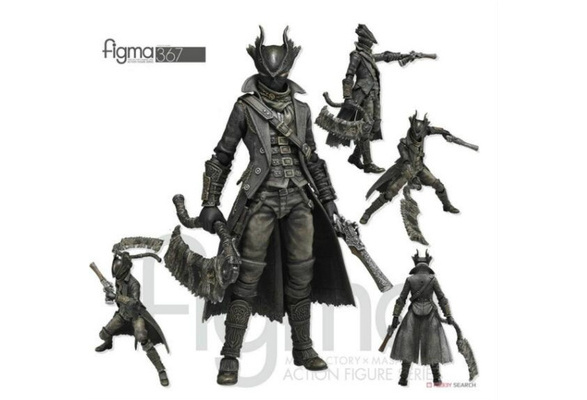 2018 Figma 367 Bloodborne Hunter Action Figure 1/6 Toy Gift 15cm Newest Toy Gift