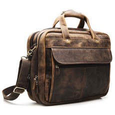 Totes, Messenger Bags, leather, leather briefcase
