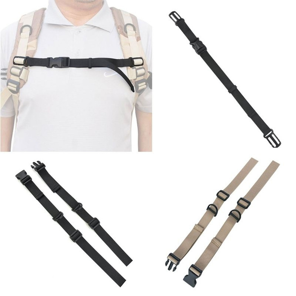 2Pcs/Pair Adjustable Nylon Backpack 