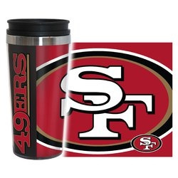 Tribal Style 49ers Travel Mug