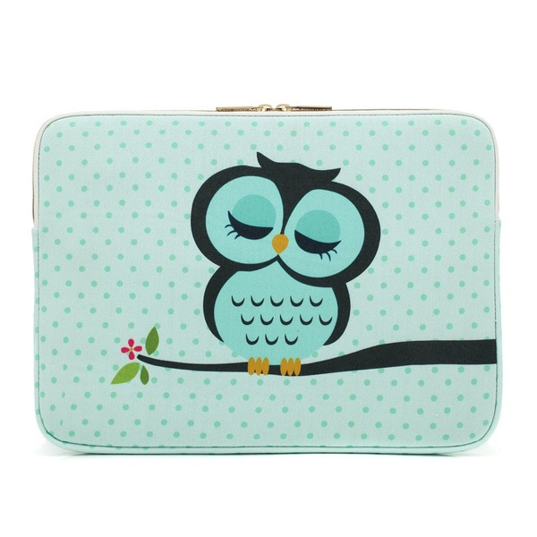 17 Inch Laptop Sleeve Owl Love 