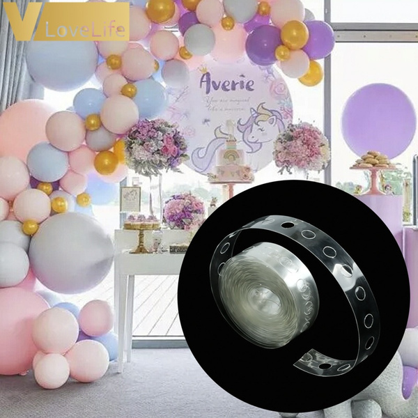 5M Birthday Party Balloon Chain Wedding Decor Balloon Wreath