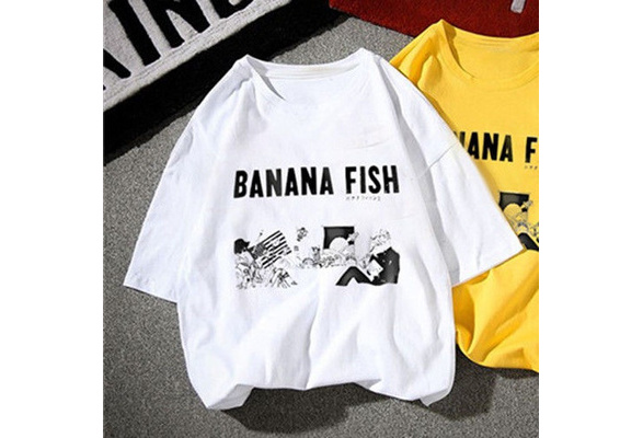 Anime BANANA FISH Ash Lynx Eiji Okumura Short Sleeve Cotton Shirt Cosplay Costumes Yellow Casual T-shirt Top Tee 2019 | Wish Anime BANANA FISH Ash Lynx Eiji Okumura Short Sleeve Cotton Shirt Cosplay Costumes Yellow Casual T-shirt Top Tee 2019 | Wish