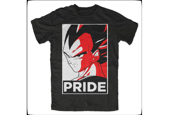 Mens Printed T-Shirt Vegeta Pride