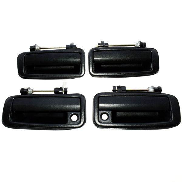 Front Rear Left Right Black Outside Exterior Door Handle for Toyota ...