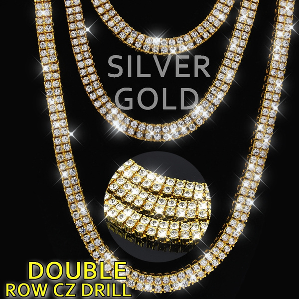 1PC Men's Necklaces Alloy Crystal 