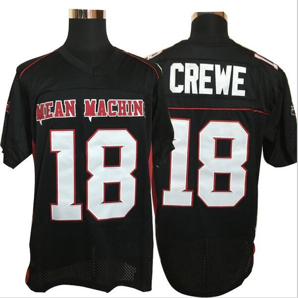  Kekambas Men's #18 Paul Crewe Mean Machine The Longest Yard  Movie American Football Jersey Stitched Size S Black : Clothing, Shoes &  Jewelry