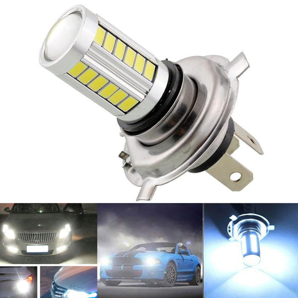 1PCS LED light H4 33 SMD 5630 car headlights brake light turn signal car led  fog light LED headlight bulb