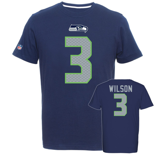 Majestic NFL Fan Shirt - Seattle Seahawks 3 Russell Wilson
