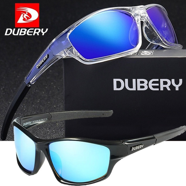DUBERY Men Polarized Sunglasses Sport Outdoor Driving Riding Fishing Glasses New 