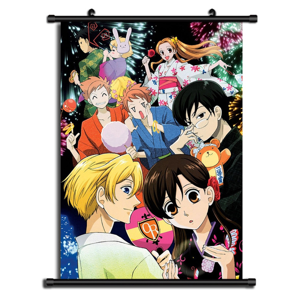 Ouran High School Host Club Anime HD Print Wall Poster Scroll Home Decor |  Wish