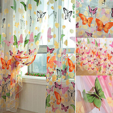 butterfly, butterflyprint, roomdivider, Door