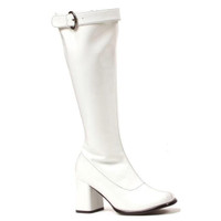 6s white gogo boots