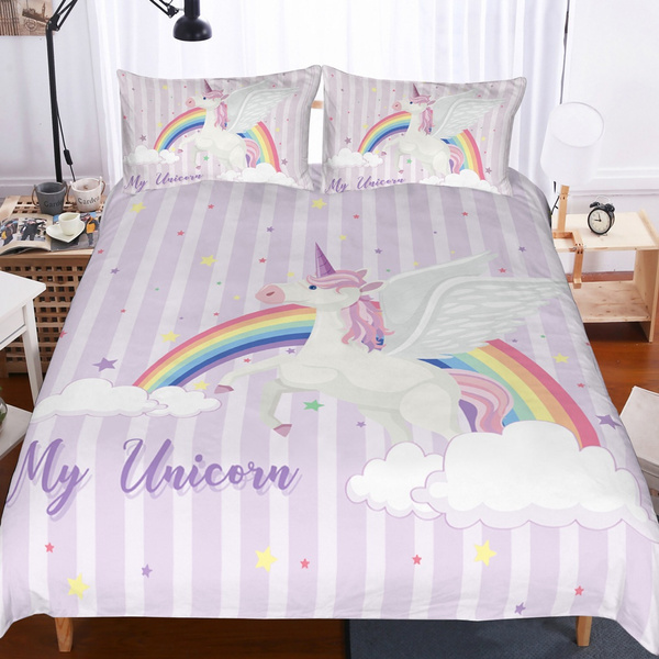 unicorn bed sheets king size