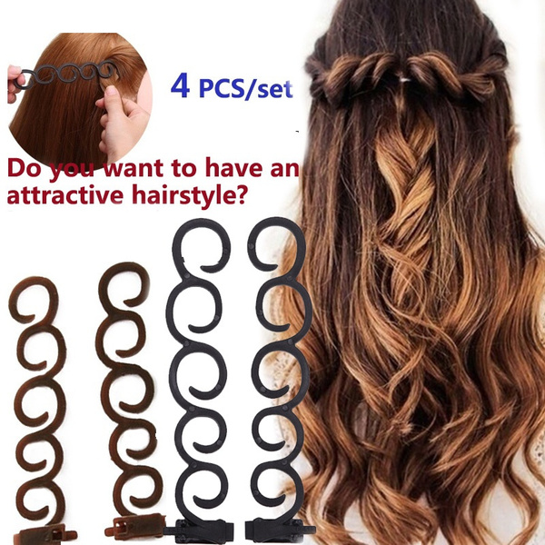 4pcs/2Pair Magic Lady Girl French Hair Braiding Tool Hair Twist Styling Clip Braider Roller Bun Maker Wedding Party DIY Hair Band Accessories | Wish 4pcs/2Pair Magic Lady Girl French Hair Braiding Tool Hair Twist Styling Clip Braider Roller Bun Maker Wedding Party DIY Hair Band Accessories | Wish
