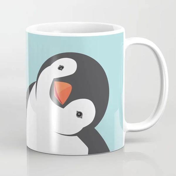 Funny Penguin Mug, Penguin Coffee Mug, Penguin Lover Gift, Penguin