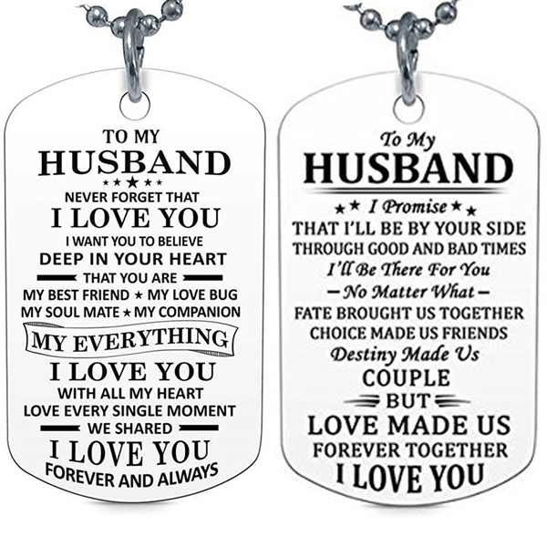 Dog tags 2024 for boyfriend