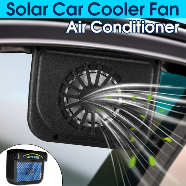 Solar deals auto fan