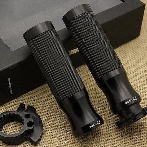 Universal 7/8" 22MM CNC Hand Grip Motorbike Handlebar Grips Ends | Wish