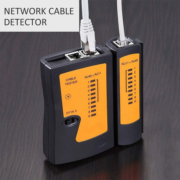 RJ45 Cable lan Tester Network Cable Tester RJ45 RJ11 RJ12 CAT5 UTP LAN  Cable Tester Networking Tool Network Repair