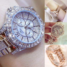 donneorologialquarzo, DIAMOND, montrefemme, New Luxury Elegant Watch