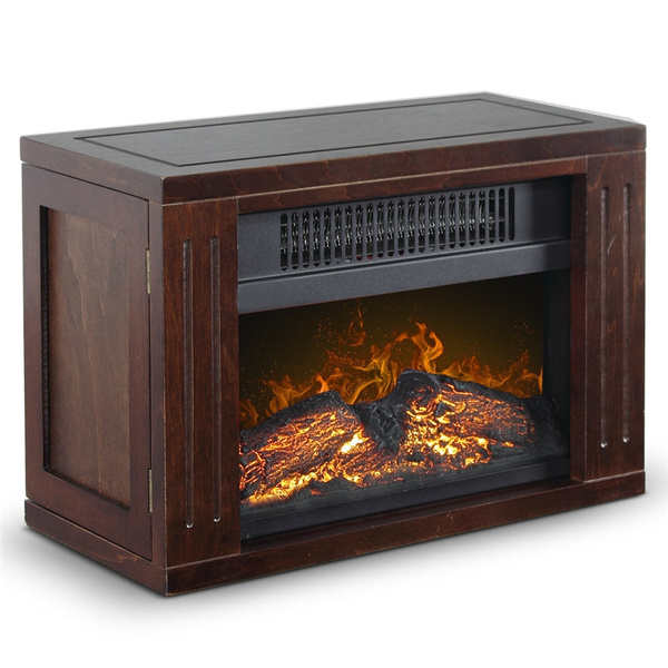 Portable Freestanding Tabletop Space Heater Flame Effect Mini Electric Fireplace Wish Portable Freestanding Tabletop Space, Small Portable Fireplace Heaters