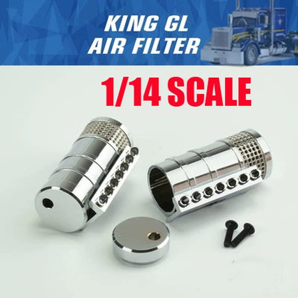 Papillon Anteriore In Acciaio Inox Per Tamiya RC 1/14 King Hauler – JP Racing