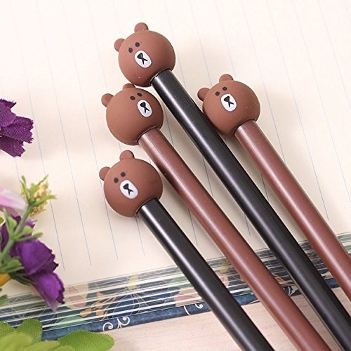 Cartoon Bear Ballpoint Pen School Office Supply Stationery