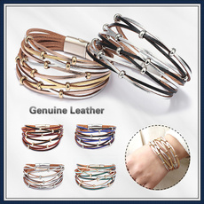 Fashion, Wristbands, colorfulbracelet, leather