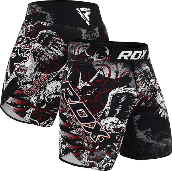 RDX MMA Shorts Clothing Cage Training Fighting Grappling Muay Thai Kick Boxing U 
