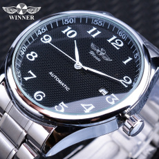 Steel, Men Business Watch, Brand New Automatic Wrist watch, casual sports watch
