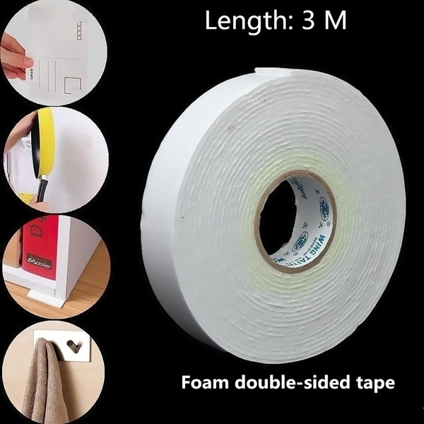 Super Strong Double Tape Adhesive Tape Foam Double Sided Tape Self Adhesive  Pad For Mounting Fixing Pad Sticky Mounting Tape