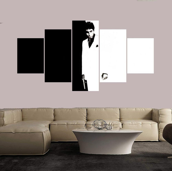 Scarface Al Pacino Canvas Shooting Picture Giclee Print Unframed Home Decor Art 