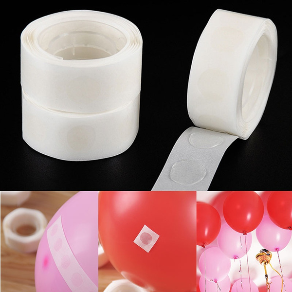 100pcs/lot Double-Sided Balloon Glue Point Tape For Balloon decoration