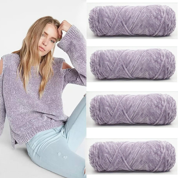 Velvet yarn Soft protein Cashmere Yarn silk wool baby Yarn crochet knitting  Yarn cotton baby wool DIY sweater
