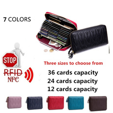 leather wallet, rfid, Capacity, wallet mens