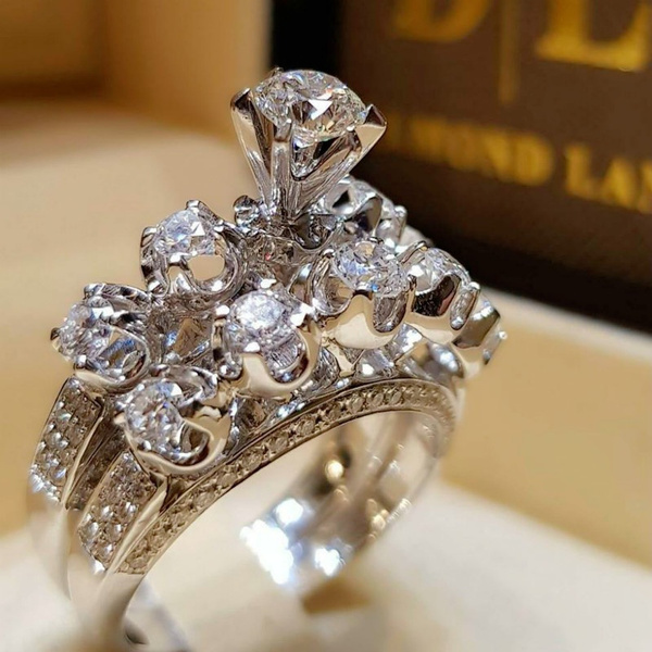 Queen and king hot sale wedding rings