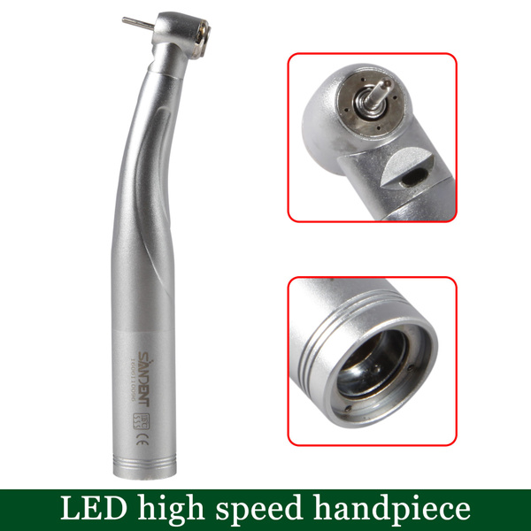 Dental High Speed Handpiece Fiber 25000LUX M9000L Optical Led