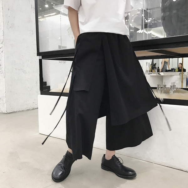 wide leg japanese pants