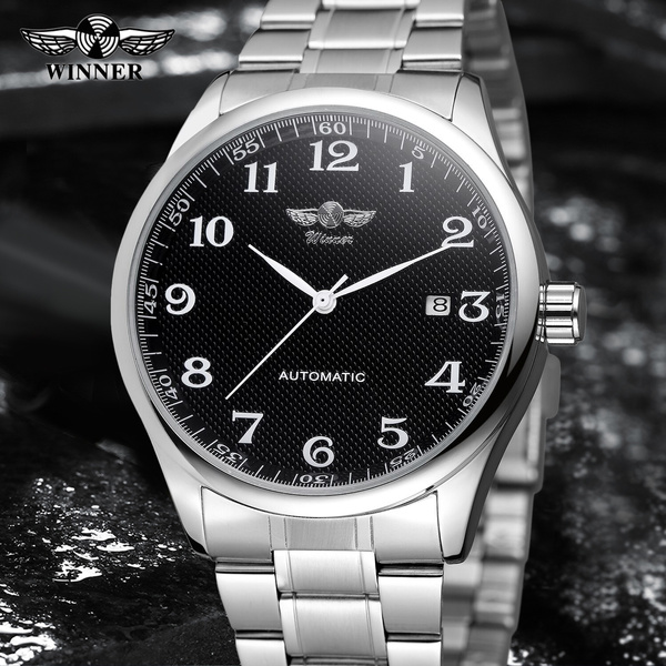 Men's Simple Watch - Black & White