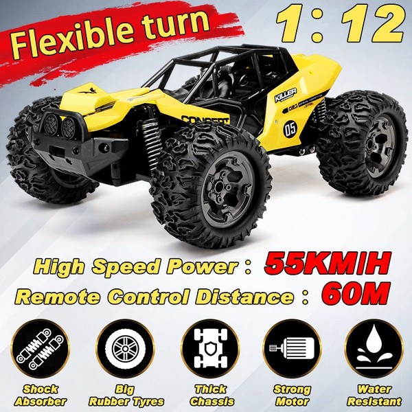 high speed rc monster truck