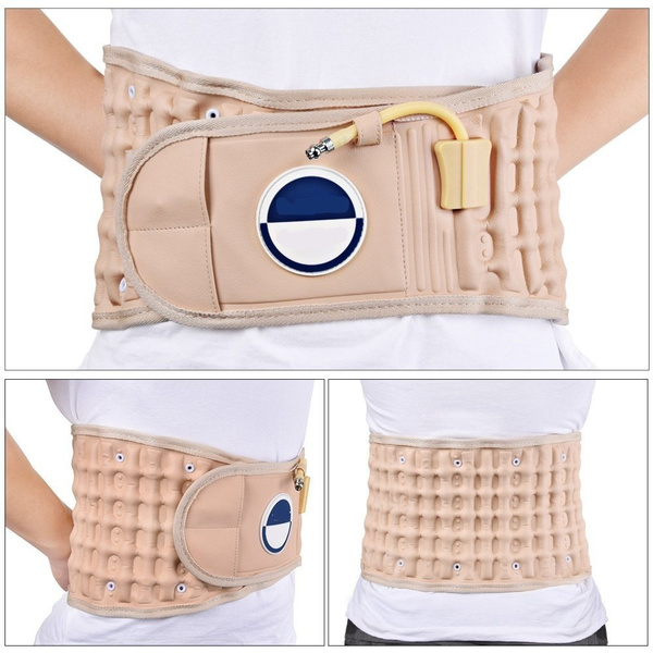 back brace with massager