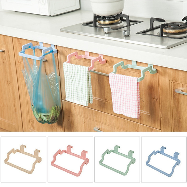 Door Kitchen Cupboard Stand Garbage Rubbish Trash Storage Bag Bin Rack Holder Door Kitchen Cupboard Stand Garbage Rubbish Trash Storage Bag Bin Rack Holder